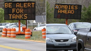 Illustration for article titled How to hack electronic road signs